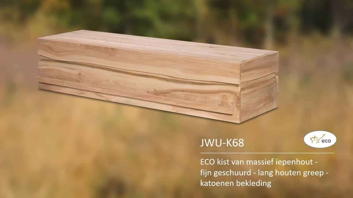 ECO kist van massief iepenhout